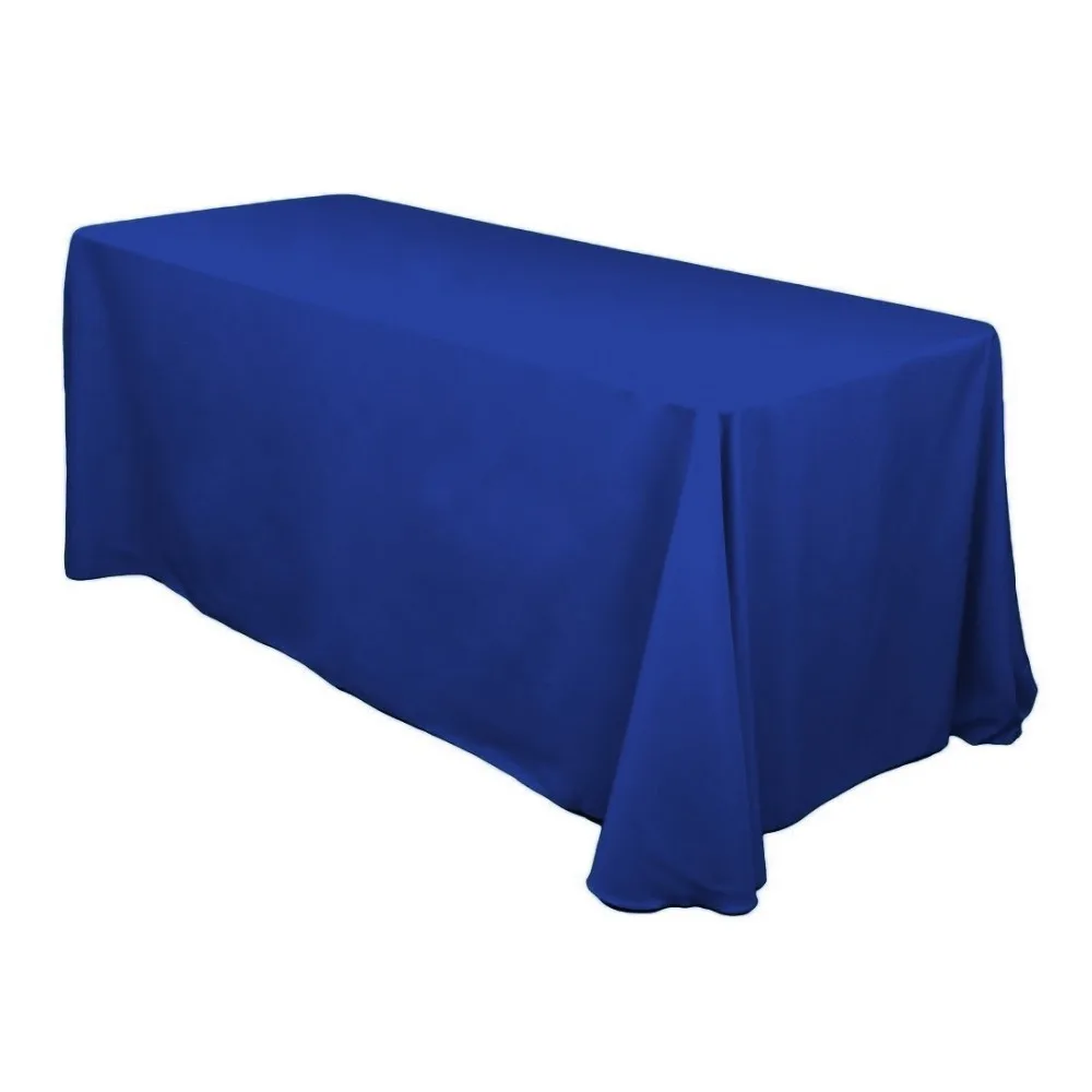 White 100% Cotton Table Cloth Customized Restaurant Tablecloths and Napkins