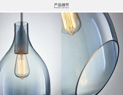 Contemporary latest design modern murano glass bubble colored hanging glass ball chandelier pendant light for hotel lobby