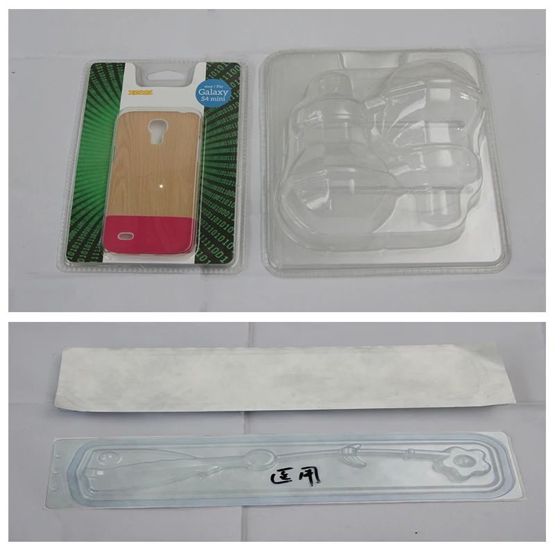 Auto turntable three workstat high  frequency blister sealing machine  blister card packing machine double clamshell PVC sealing