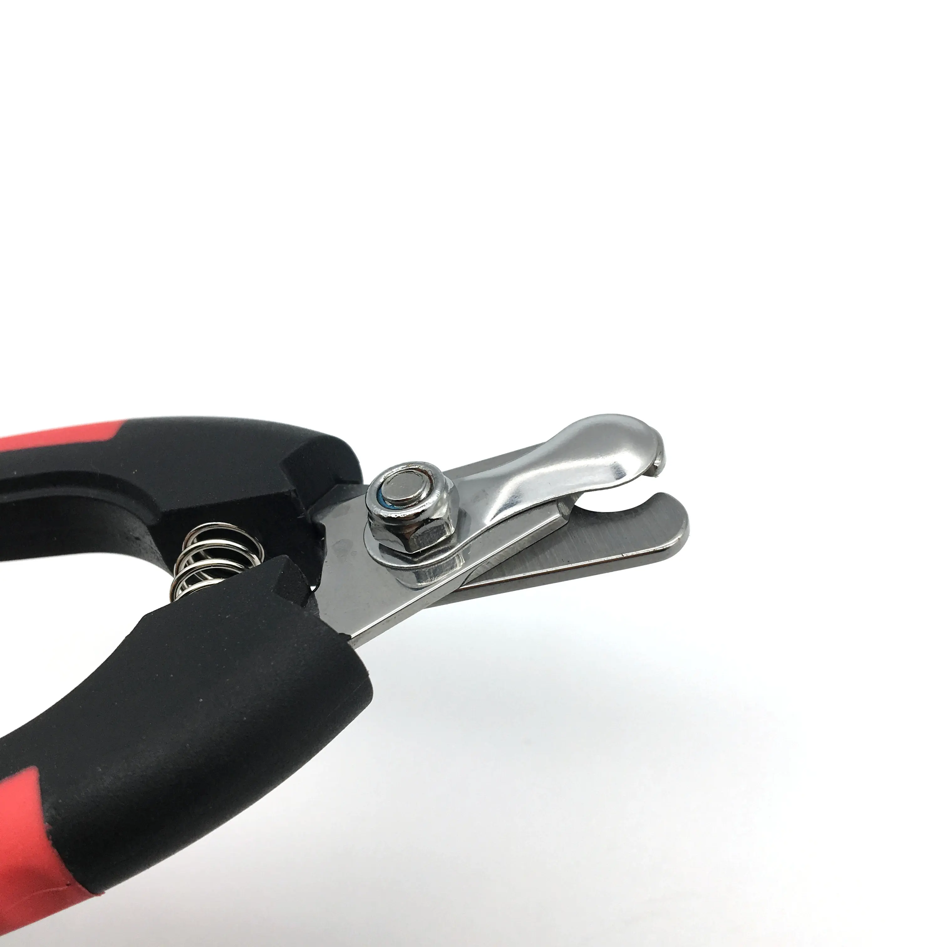 Big Size Stainless Steel Animal Pet Dog Cat Nail Scissors Clippers With Solid Plastic And Anti Slip Rubber Handles