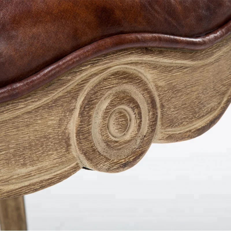 Cheap Living Room Armchair Antique Accent Wooden Modern Restaurant Corner Tufted Sofa Chair