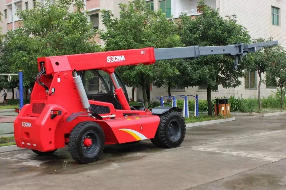 SOCMA telescopic handler 11ton for material handling in port and construction