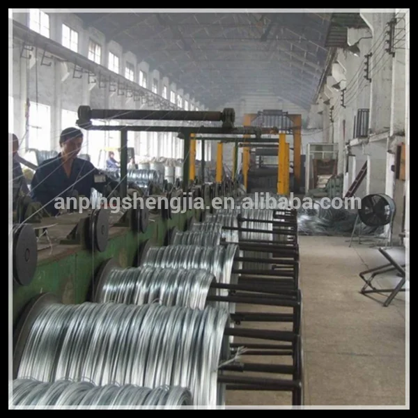 galvanized steel wire roll/binding wire per roll weight/16 gauge galvanized wire