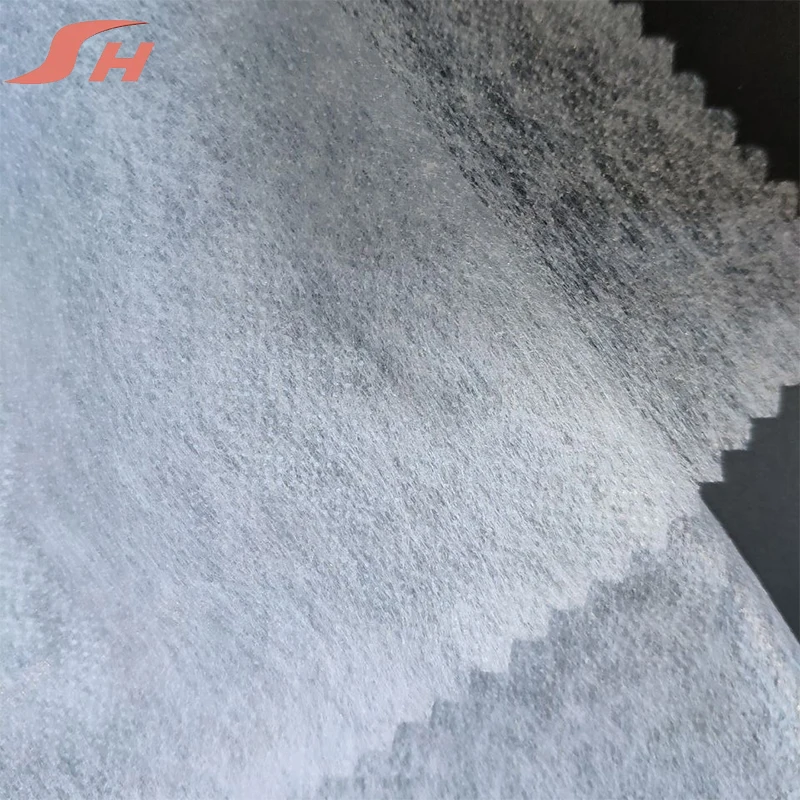 
Factory direct sale polyester/nylon fabric fusing nonwoven interlining 
