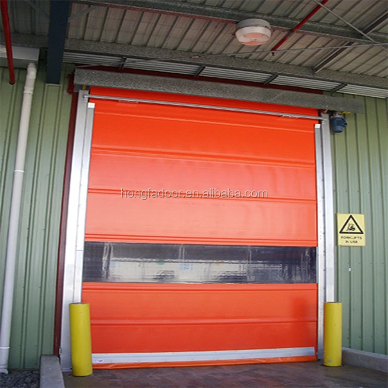 Automatic Induced High Speed Rolling Shutter Garage Doors (HF-J026)