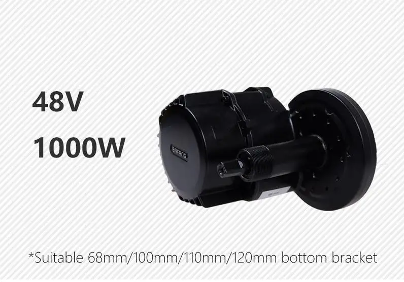 BBS01 BBS02 36V/48v 250W~750W bafang mid drive motor kit motor electrico para bicicleta