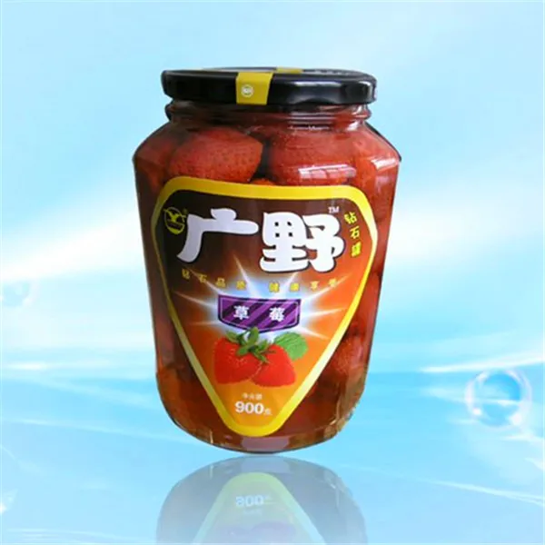 Новый Урожай свежего клубничного материала сироп консервированная клубника из Китая по хорошей