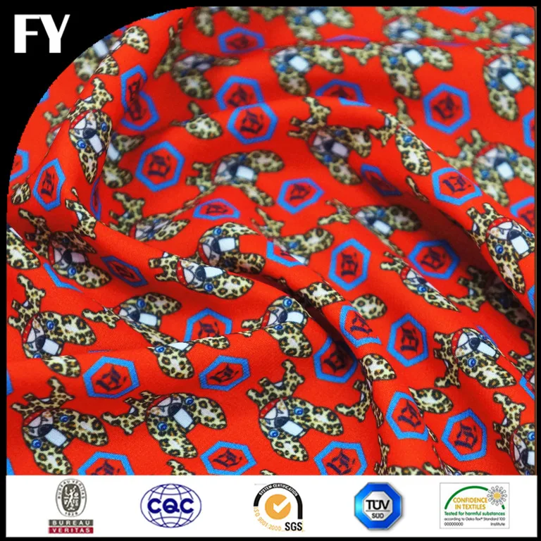 
Factory custom digital print high quality pre quilted cotton fabric 