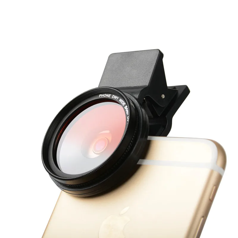 Смартфон Zomei 37 мм градиентные цвета серый красный синий фильтр с зажимом для телефона