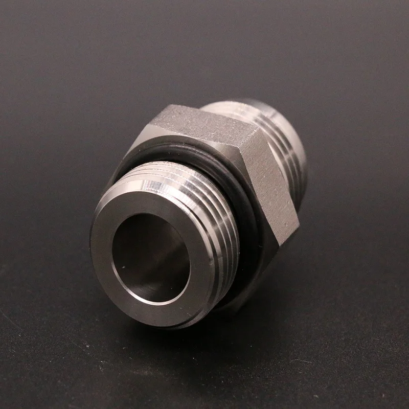 
Stainless steel double male hydraulic adaptor/hydraulic fittings 