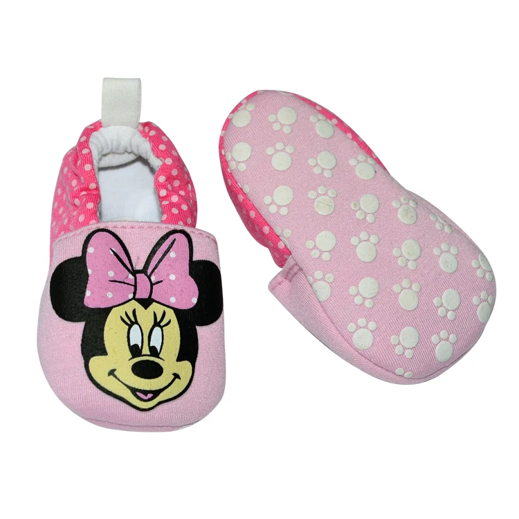 Best Price High Quality Lovely Cartoon Printed Cotton Baby Shoes G16121