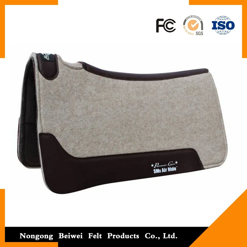 professional choice western horse pad,Custom logo neoprene felt saddle pad Exported to Worldwide