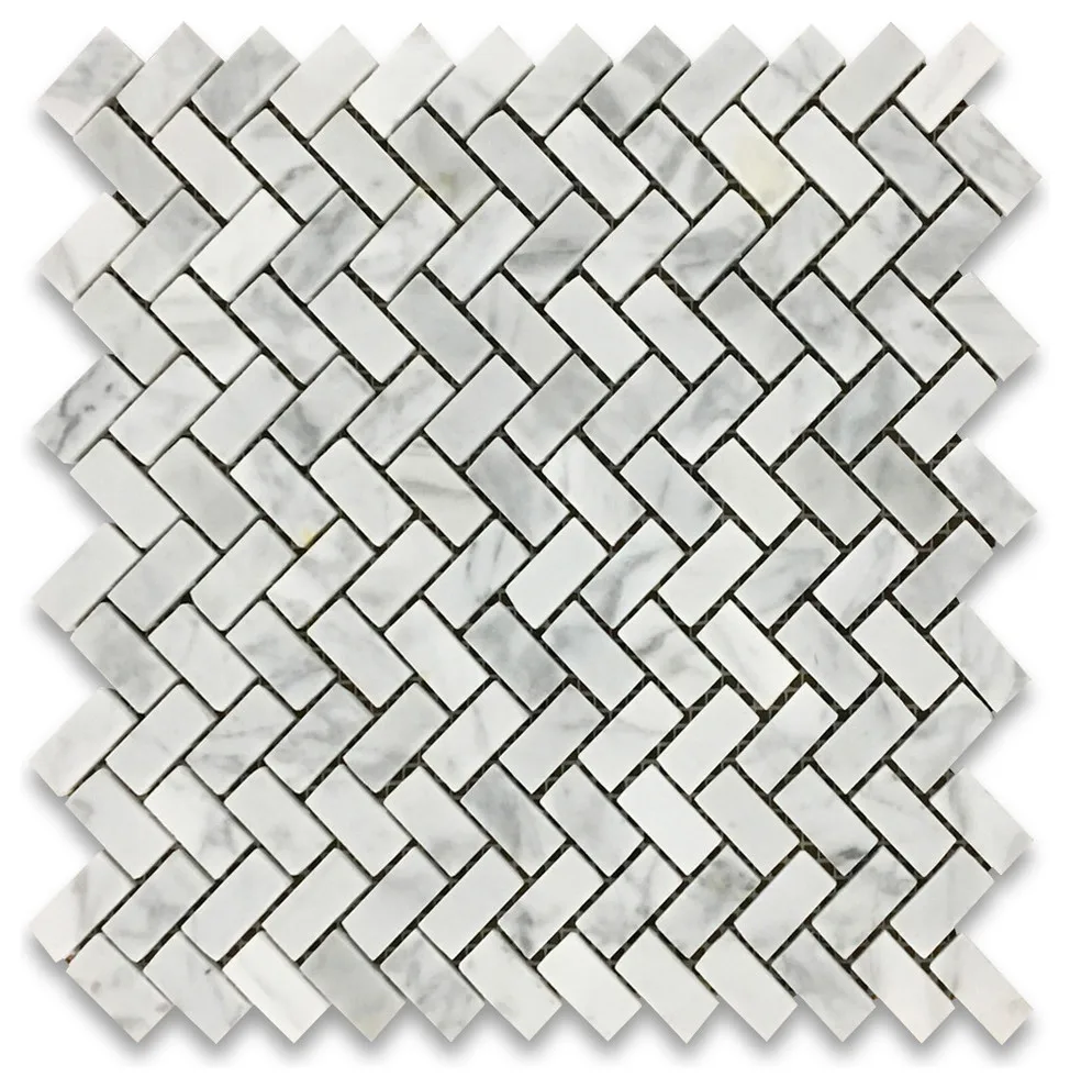  Мраморная Мозаика Bianco