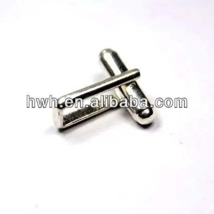 H375B-01 Silver 925 Cufflinks Joint Component Shiny Surface