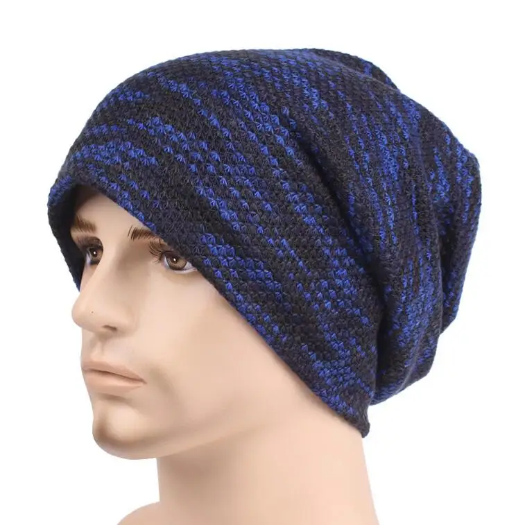 
Wholesale 100% Acrylic Winter Knitted Hat Baggy Beanie Knitted Toque 