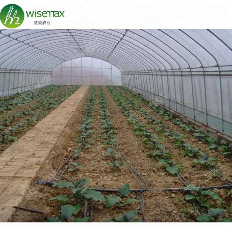 Strong structure 275g/m2 zinc coat galvanized polytunnel sell greenhouses used