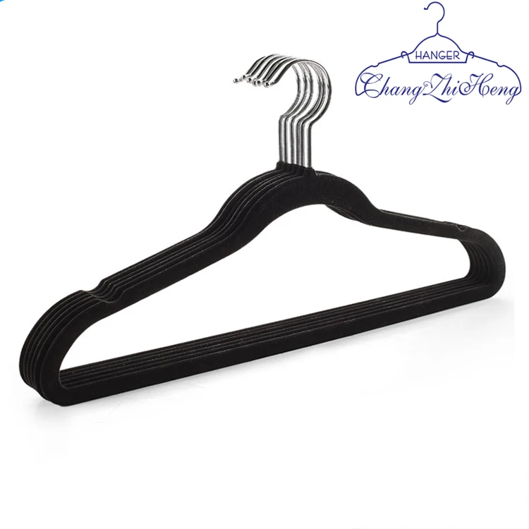 China Supplier non slip velvet hanger wholesale supplier