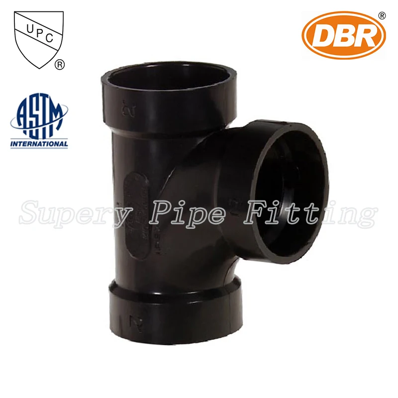 Wholesale4 Inch Sanitary Tee Drainage Pipe/pvc Pipe Joints ABS Plastic China DBR 0.145 Inch ISO CUPC SCH40 CN;JIA 2755