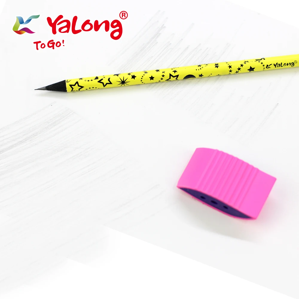 Популярный креативный школьный ластик Yalong милый красочный высшего качества из термопластичной