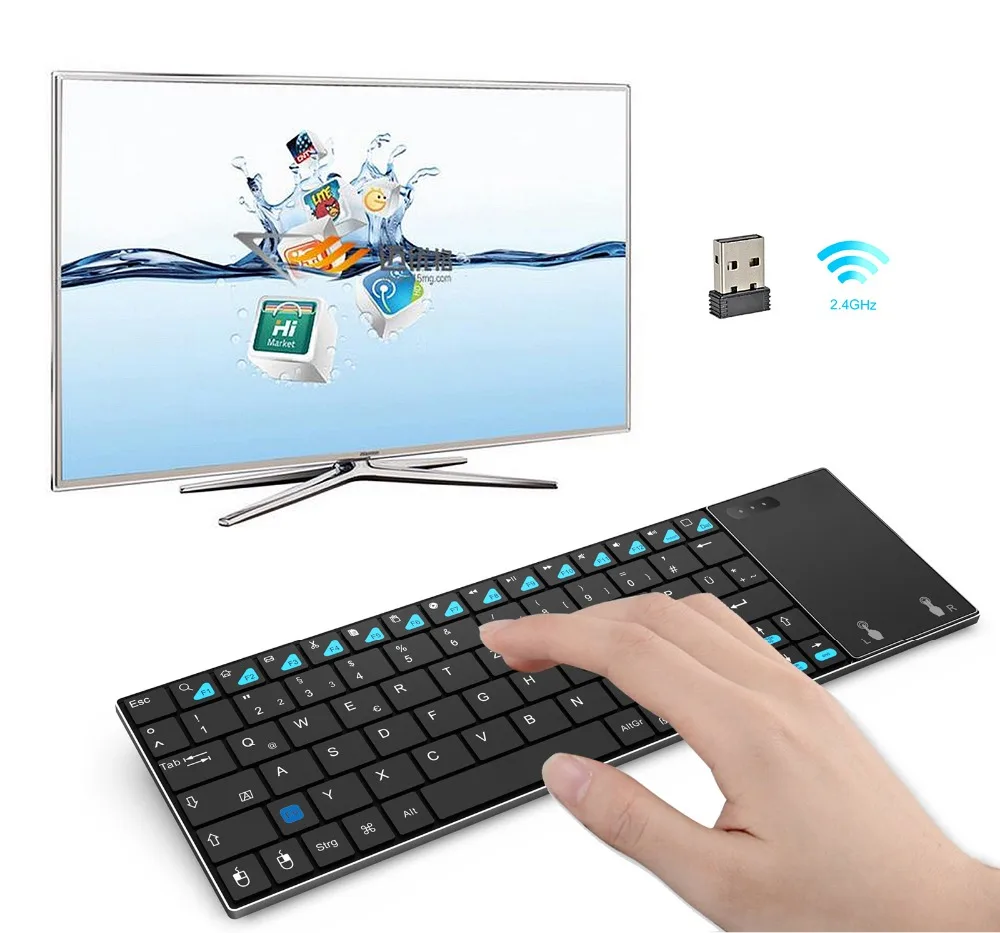 Заводская поставка! MINIX Neo K2 мини-клавиатура Air Mouse работать с MINIX U1 MINIX U9-h беспроводная клавиатура