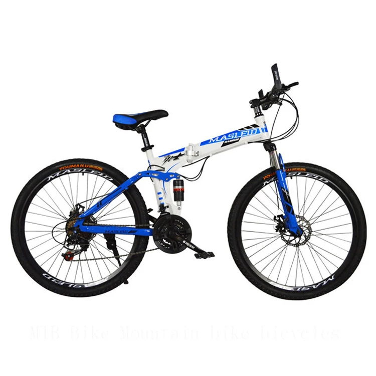Best sale china bikes mountain bicycle with disc-brake / full suspension folding MTB  / folding bicycle