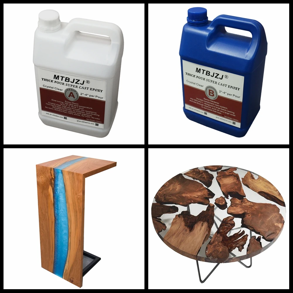 
Epoxy Casting Resin For Wood River Table Furniture - 15kgs Kit 