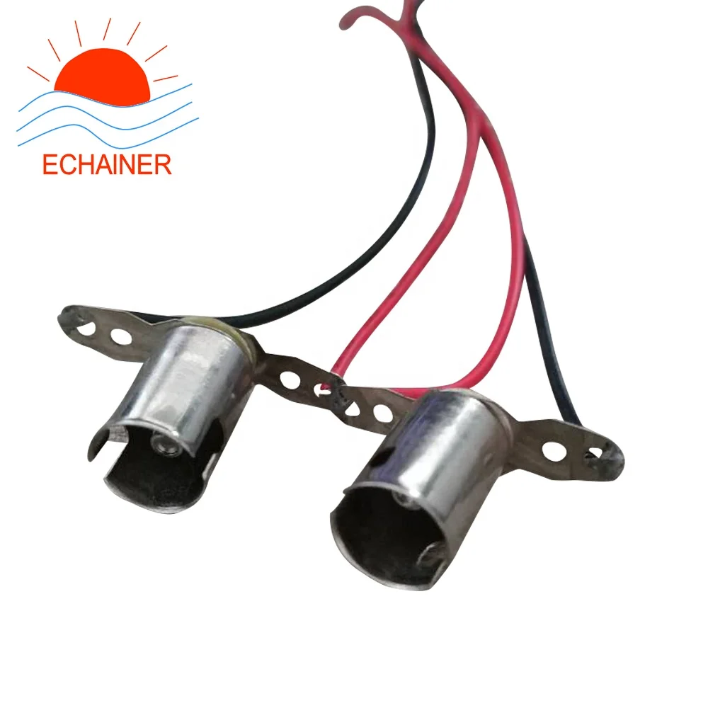 BA9S auto bulb socket  with cable 15cm