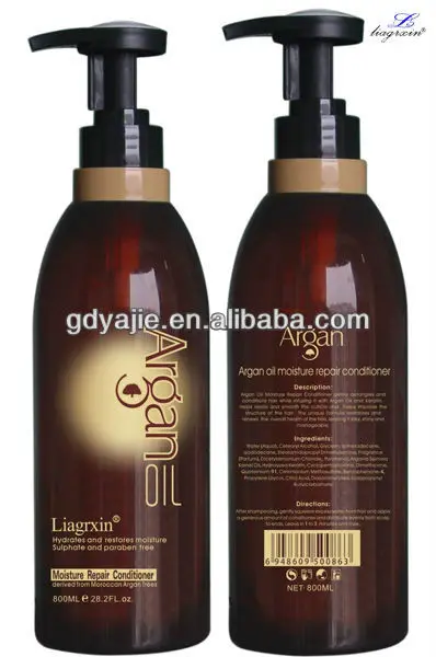 Natural hair shampoo organic argan oil shampoo and conditioner