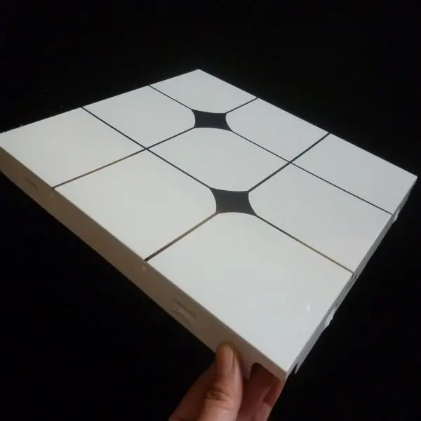 300x300mm aluminum mirror metal ceiling