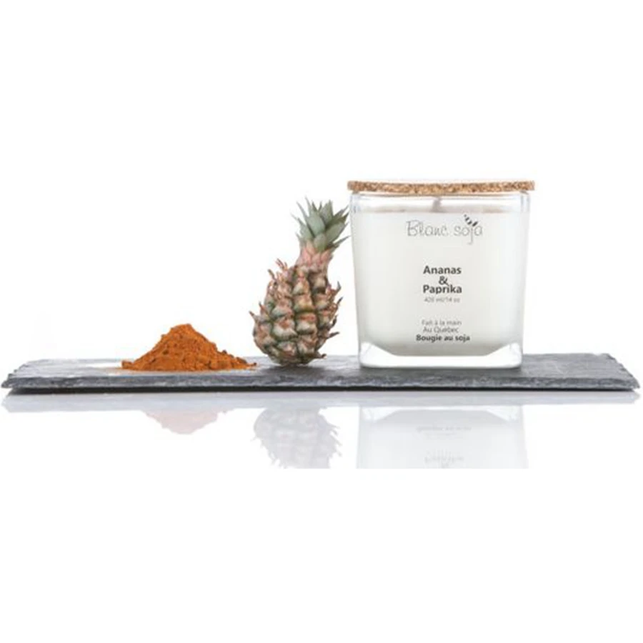 
Square Shape Jar and Scented Feature Soy Wax Candle 