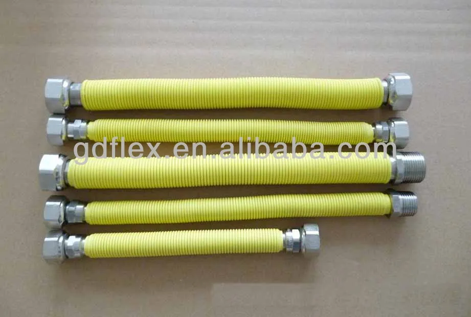 
Corrugated stainless steel flexible gas hose 