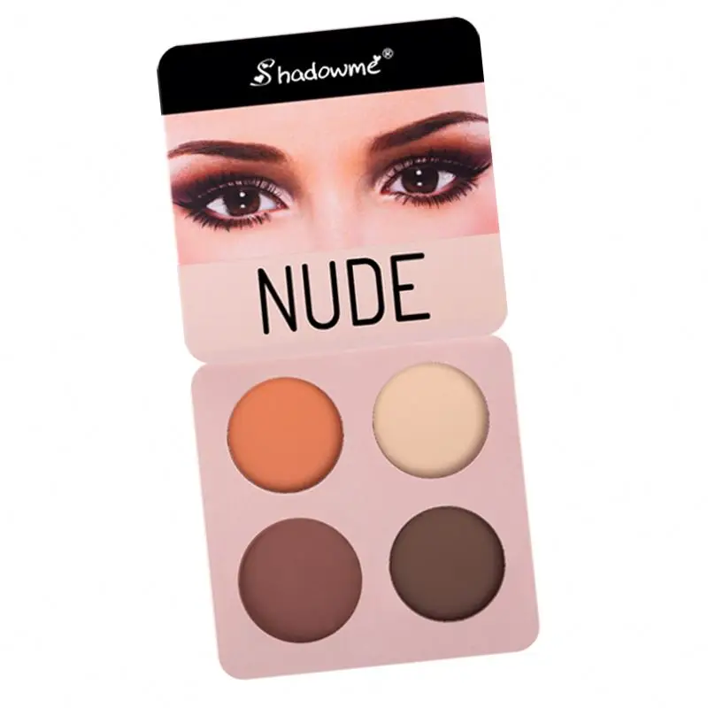 4 Colors waterproof Portable Long lasting Eye shadow Palette set