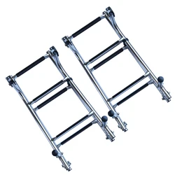 Xiamen Sunshine Marine Hot selling 5 step marine accessories steel folding ladder with best price
