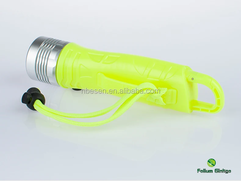 3W waterproof IP68 diving flashlight led
