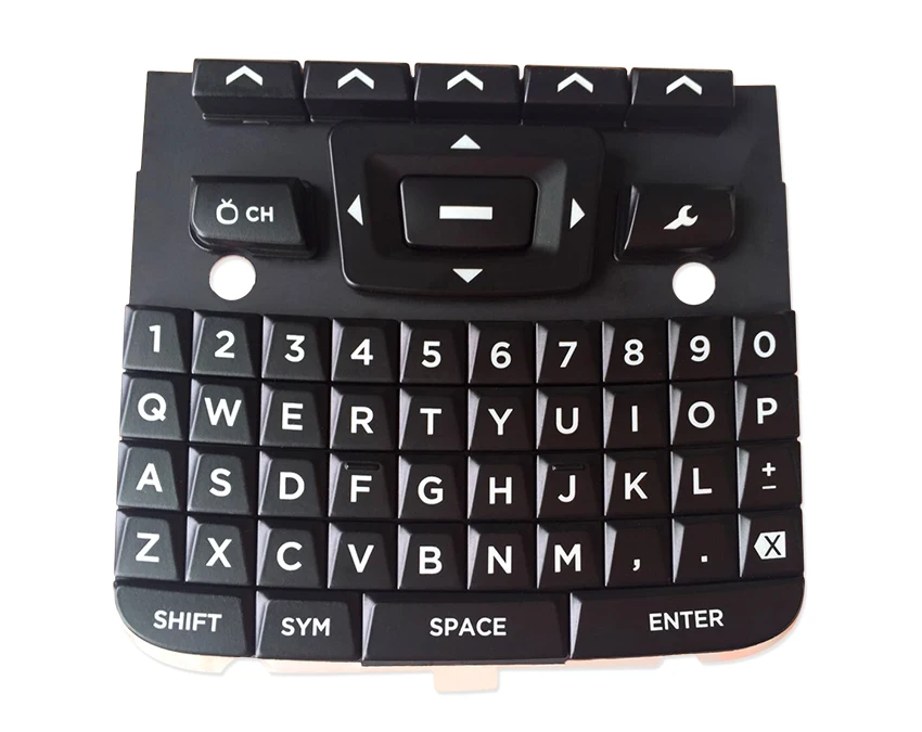 Wholesale Blank Keypad Flexible Telephone Rubber Silicone Square Shaped P+R Mobile Phone Big Keypad