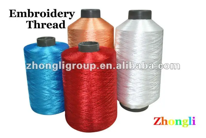 polyester filament yarn 120/2 150/2 150/3 300/2 300/3 embroidery thread yarn