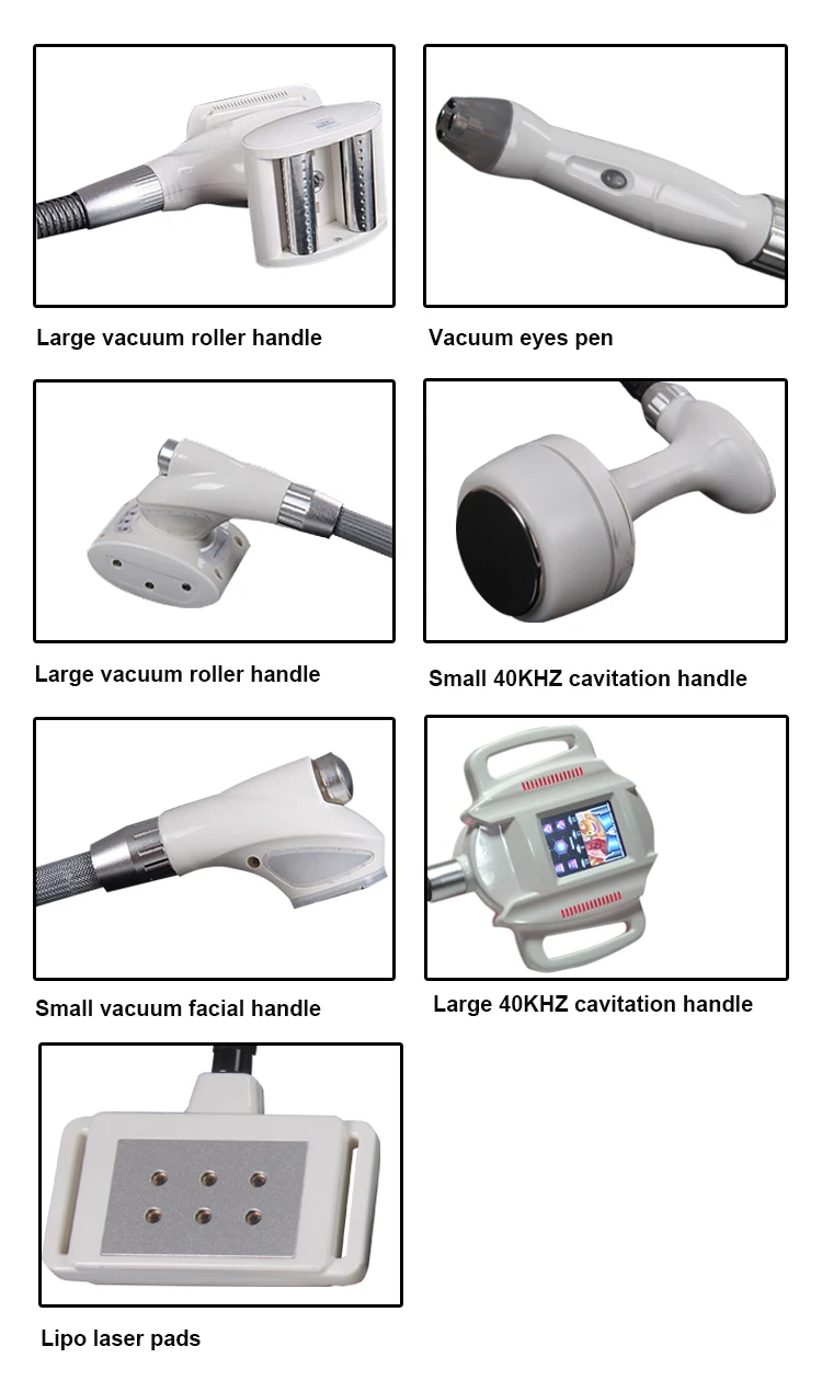 7 in 1 beauty spa equipment V9 Body shape  V10 vacuum roller body slimming cavitation body slimming machine