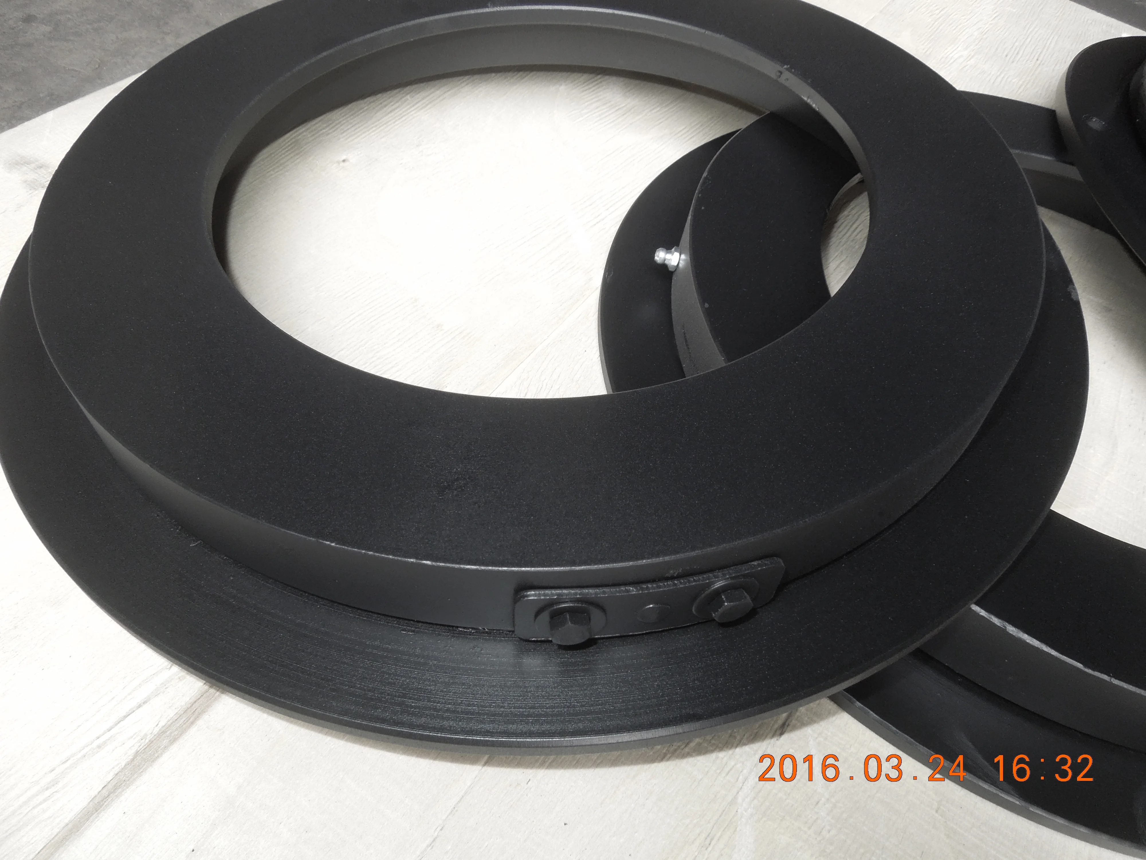 500mm Light duty airport trailer Farm trailer Turntable