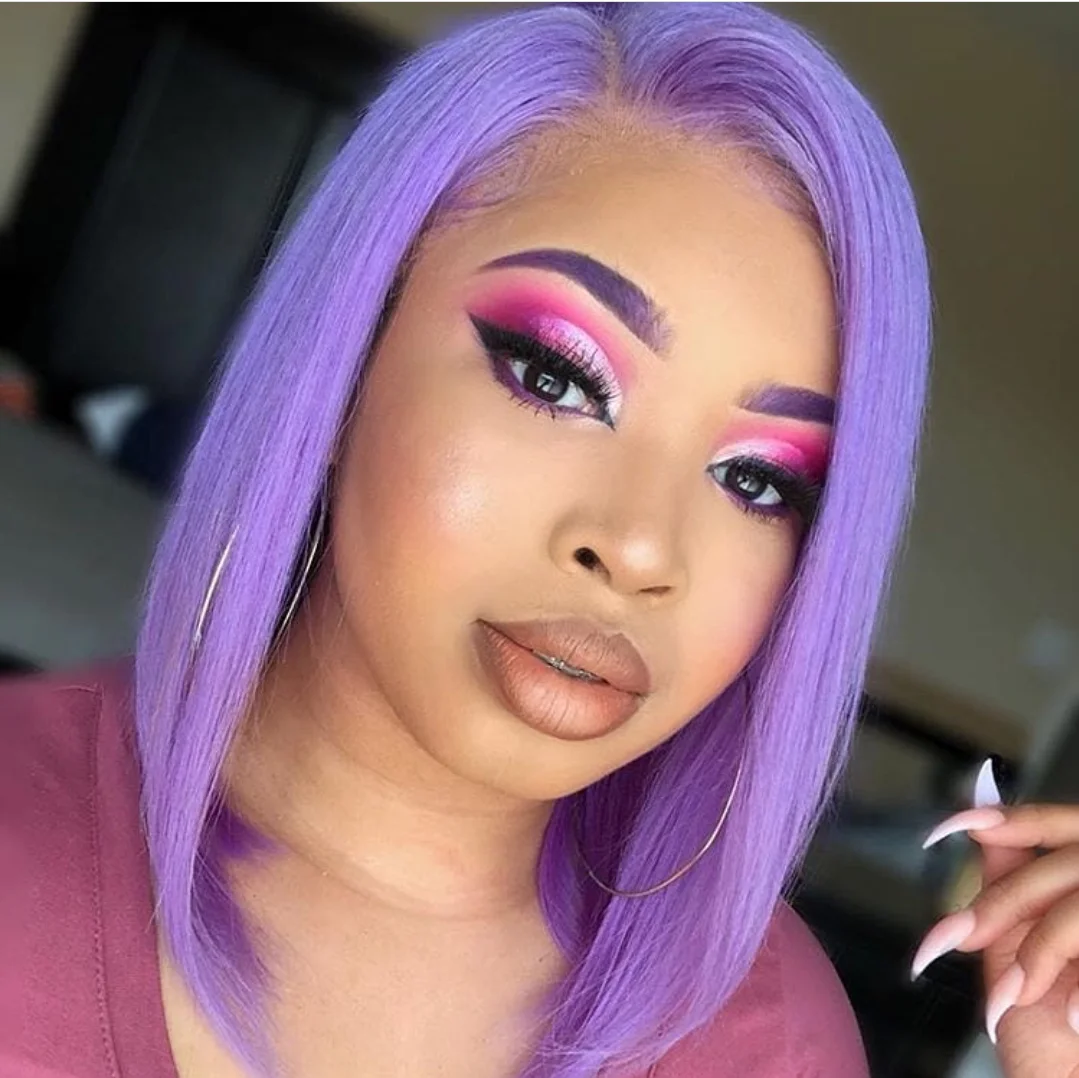 
brazilian virgin cuticle aligned wigs human hair lace front bob wigs colored 100% human hair wigs for black women 