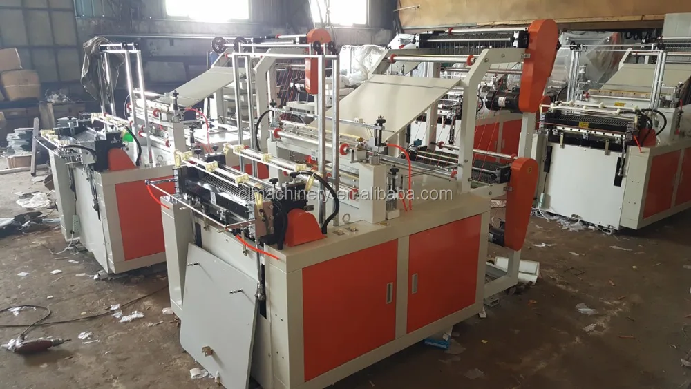 Four-line Bottom Sealing and Cutting Bag Machine