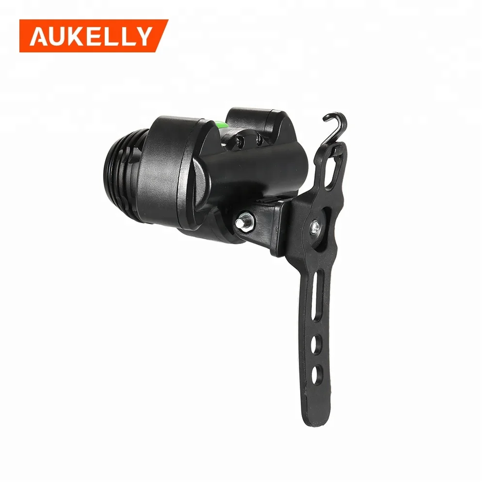Telescopic Zoom T6 Self Driving Lamp 2 COB Red Light Flashlight USB Charging Mountain Bike Front Lamp