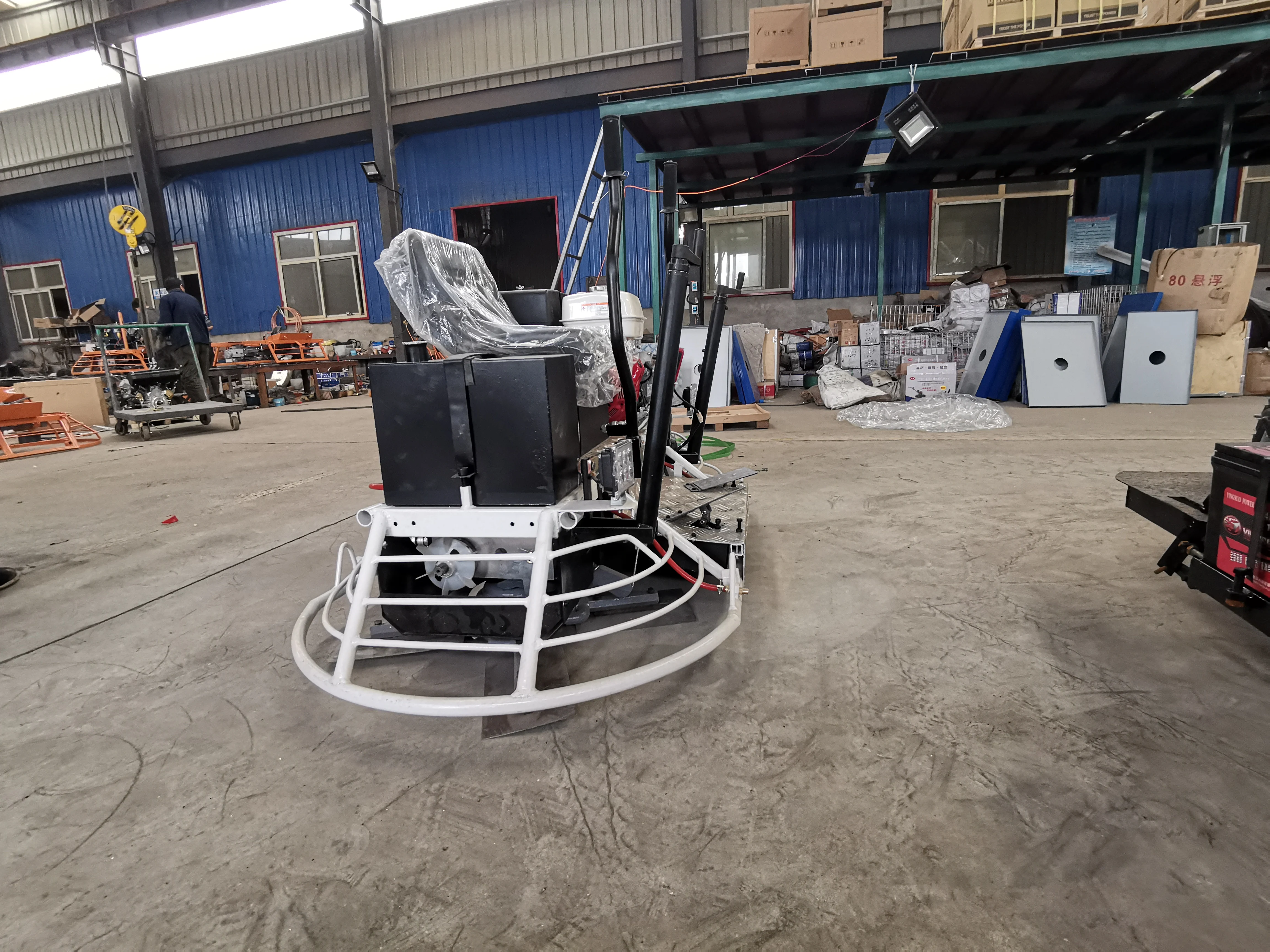 Двухлопастный Гладкий бетонный затирочный станок