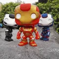 New Funko POP Iron Man 3 Color Marvel Avenger Anime Hot Movie 10cm Cute Action Figure
