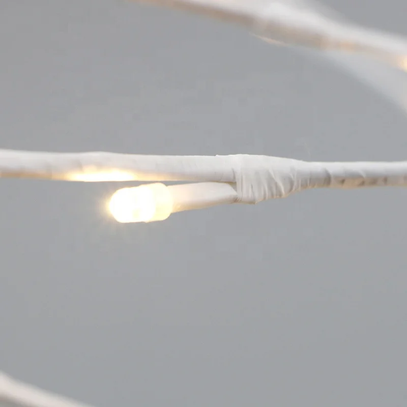 Pre lit Artificial Christmas Tree Light 90cm artificial trunk  branches  Birch Twig trees light for Christmas decoration Wedding