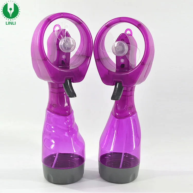 Personal Misting Handheld Fan, Mini Desk Humidifier Moisturizing Fan, for Office Bedroom Kids Car Travel Table Fan Water Spray