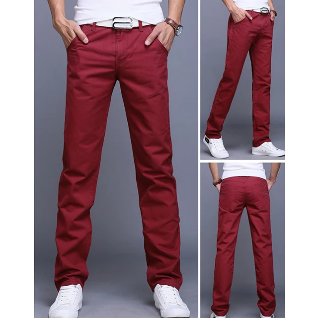 Custom outdoor golf chinos trousers men women