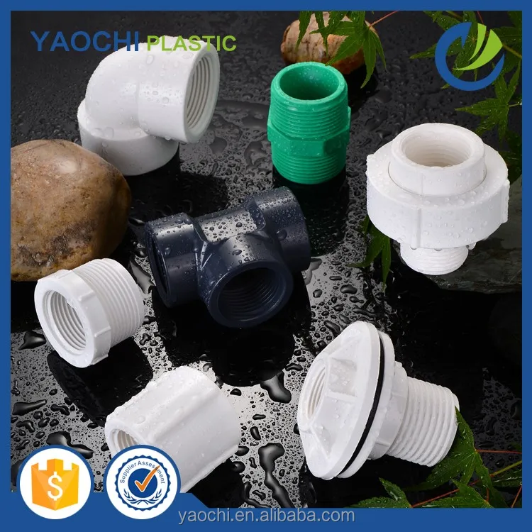 hot sale bs standard pvc pipe fitting male female tank connector