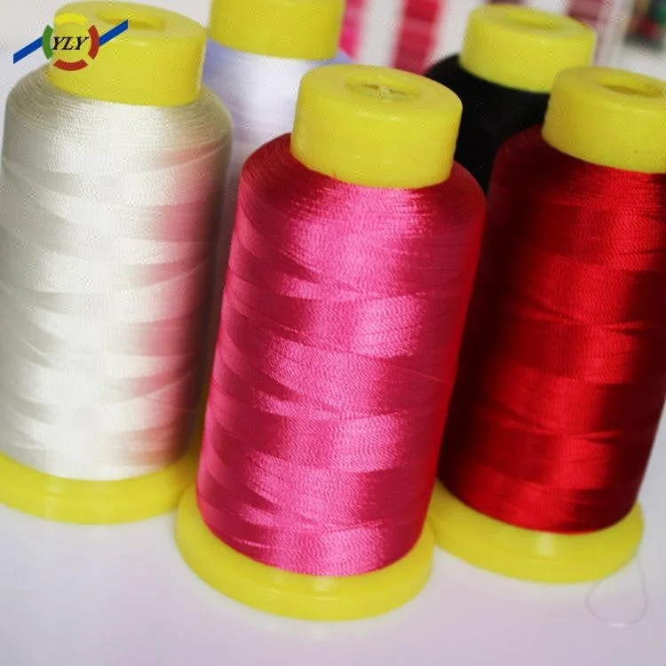 Wholesale Custom Waxed Variegated Polyester Embroidery Thread