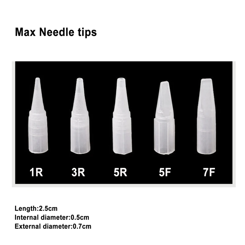 
100pcs/pack Hot-Selling Disposable Tattoo Needle Tips Traditional needle tip 