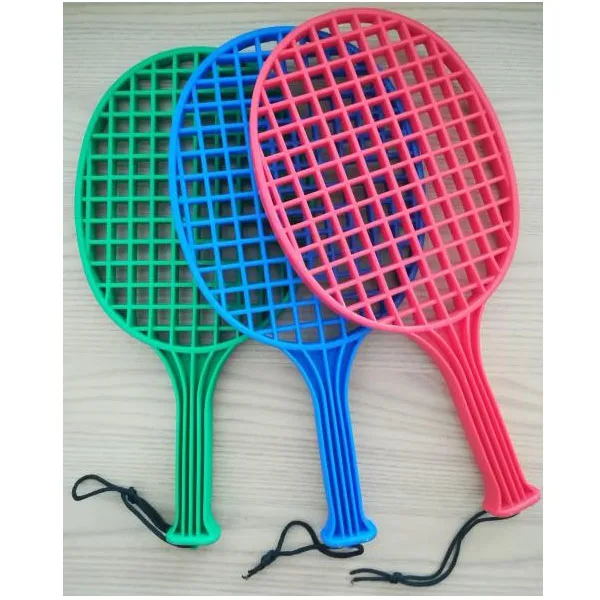 Plastic tennis racket